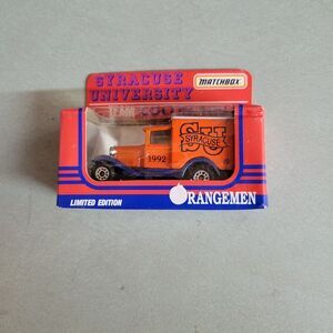 Vtg 1992‎ Matchbox Team Collectible Syracuse University Orangemen Ford Model A